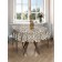 The tablecloth “Classic ornament”, round, Saten, d = 150 cm