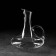Glass decanter with a Merlo handle, 1.9 liters