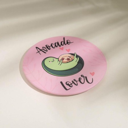 Зеркало карманное Avokado lover, d=7 см-2