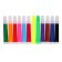 Felt -tip pens, 12 colors, Jambo, thick, ventilated cap