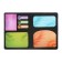 Block with a sticky edge of 115x158, Devente Tropicana, 20 sheets, 7 colors, offset, mix