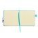 Sketchmarker sketchbook, 120 x 120 mm, 80 sheets, solid leather cover, aquamarine, block 140 g/m2