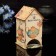 Tea house "Texta" with UV purettes, 8.5x9.5x16cm