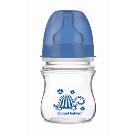 A bottle of feeding pp easystart anti -broller, wide throat, 120 ml, from 3 months, color mix
