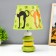 Table lamp "cats" E14 15W green 20x20x30 cm Risalux
