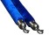 Rope velvet fencing, stroke tip-1.5m, blue