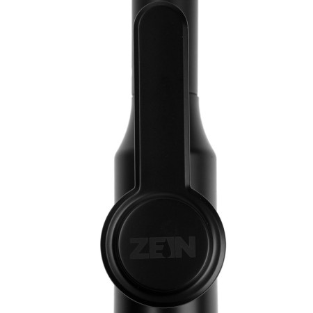 Zein Z3696 sink mixer, pour in a height of 18 cm, ABS plastic, black-2