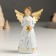 Souvenir Polystone "Faceless Angel with Heart/Star" Gold Mix 4x7.8x12.5 cm