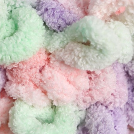 Yarn "Puffy Color" 100 % micropoliester 9m/100g (5938)-2