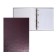 A notebook on 4 rings A5, 120 sheets in the cage "Brown. Metallic", boumvil cover, offset unit