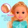 Classic "Natasha" doll in a dress, mix