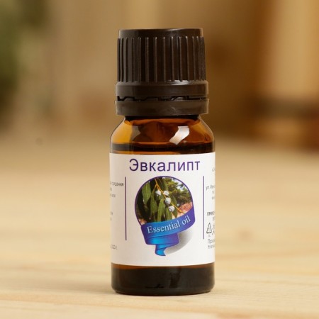 Eucalyptus essential oil, a bottle of boiler, annotation, 10 ml, disinfecting-1