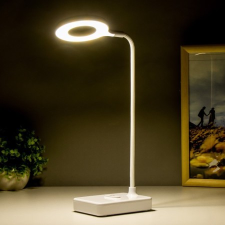 Table lamp touch lamp "Lody" LED 4W USB AKB White 9x12x45 cm Risalux-2