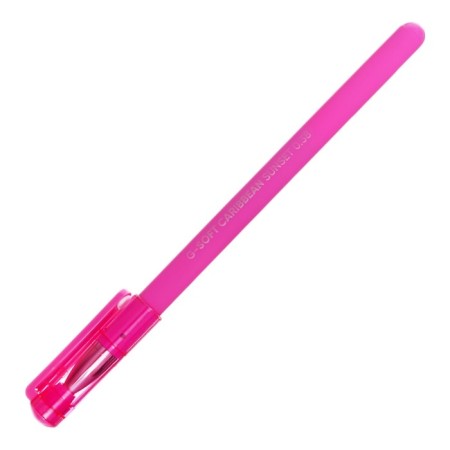 Gel pen Erichkrause G-Soft Stick Caribbean Sunset Node 0.38 mm, black ink, continuous line 500 m-10