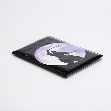 Cover for passport, black color-3