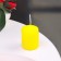 Candle - cylinder, 4x5cm, 7 hours, 47 g, yellow