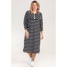 Female dress, size 62, black color