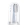 The toothbrush "First", silicone with massage protrusions, on a finger, in a container