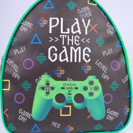 Baby backpack over the shoulder for the boy "Joystick", 23x20.5 cm-3