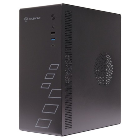 Computer Raskat Start 100, G5905, 8 GB, SSD 120 GB, Intel UHD 410, Noos, black-1
