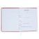 School diary for grades 5-11, PVC cover, Neon, Red