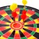 Darts Magnetic "exactly on target", diameter 40 cm, 6 darts
