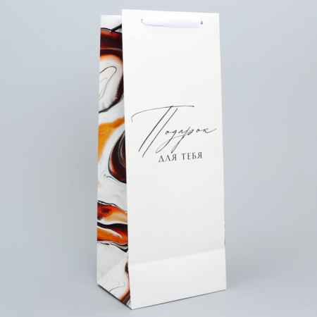 Gift package for a bottle, packaging, “Gift for you”, 36 x 13 x 10 cm-2