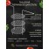 3-long grate with handles for a tandoor, tier diameter 20 cm, height 33 cm