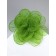 Tekstil “Flower” brooch voluminous, weightless, green color