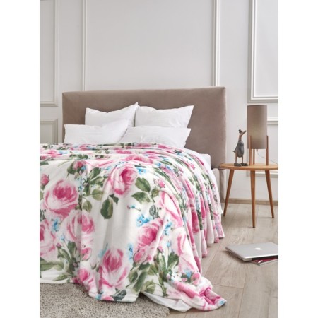 Guten Morgen Plai "Flowers", Velsoft, size 150x200 cm