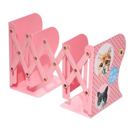 Book stand Metallic Davente Need More Cat, 190 x 147 x 90 mm, telescopic-3