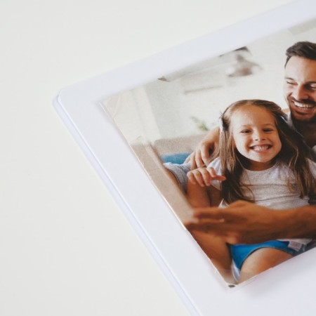Photo album Brauberg White Line, size 22x22 cm, 20 white sheets-15
