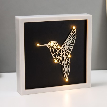 Sveta-Non-Non-Nonnik "Hummingbird" LED USB from 3haa Belly 24.5x24.5x3.5 cm Risalux