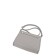 Messenger bag, valve department, gray-beige color 21x26x7cm