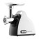 Electric meat grinder Galaxy Line GL 2420, 1200 W, reverse, 9 nozzles, white-gray
