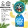Laundry with waffle seal "Happiness in the New Year", 25 g