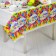 The single tablecloth “Happy Birthday”, stars, 180x137 cm