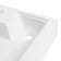 Sink Zein Aurora V63D1, on the washing machine, 600x500x105 mm, brackets