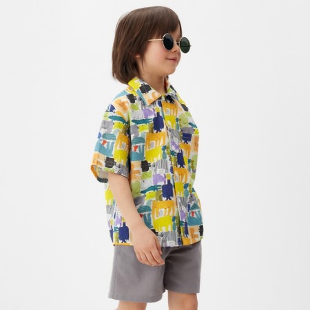 Board for the boy KAFTAN "Beasts", p. 36 (134-140)-1