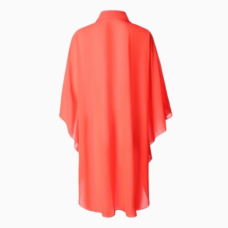 Tunic Beach female, red color, size 48-11