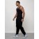 Cargo jeans male, size 48, black color