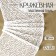 Lace elastic fabric, 185 mm × 2.7 ± 0.5 m, white color