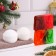 New Year. Set 2 bombs "Orange, lavender" and 2 soaps "Mandarin and needles, mulled wine"