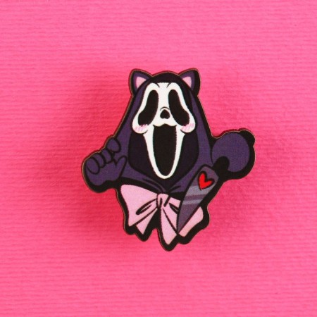 Wooden icon “Run away from me”, 2.7 x 3 cm-1