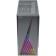 The Aerocool Delta case is black without ATX 7x120mm 2xusb2.0 1xusb3.0 Audio Bott PSU