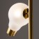 Freya Fr5372FL-03BS Evidence, 220x220x1530 mm, G9, 3x40W, brass color.