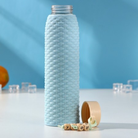 Water bottle "Lady", 360 ml, h = 21 cm, Mix color-1