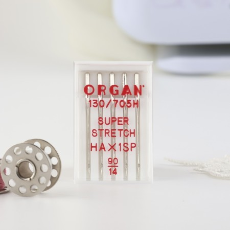 Needles for household sewing machines, for super-steam, No. 90, 5 pcs-4