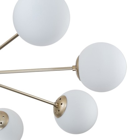 Lamp on the ESCADA rod, 2110/8P Gold. 8x40W, E14, 980x980x420 mm, Shampan-2