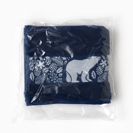 Terry Trick "White Bear" 30x60 cm, 100% cotton, 360g/m2-7